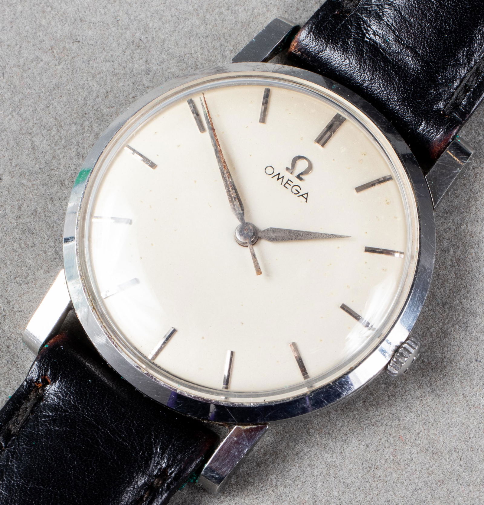 Vintage 1960's Omega Stainless Steel Wrist Watch (1 of 8)