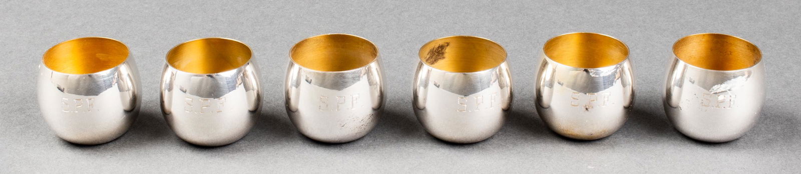 Tiffany & Co. Sterling Silver Cordials, Set of 6 (1 of 6)