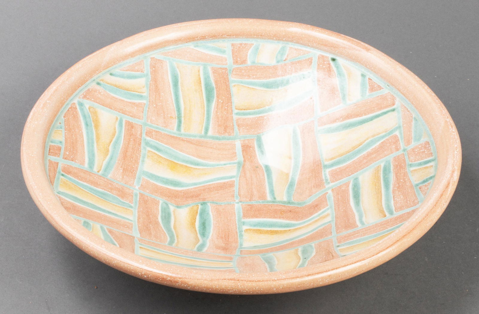 Studio Pottery Serving Bowl (1 of 4)