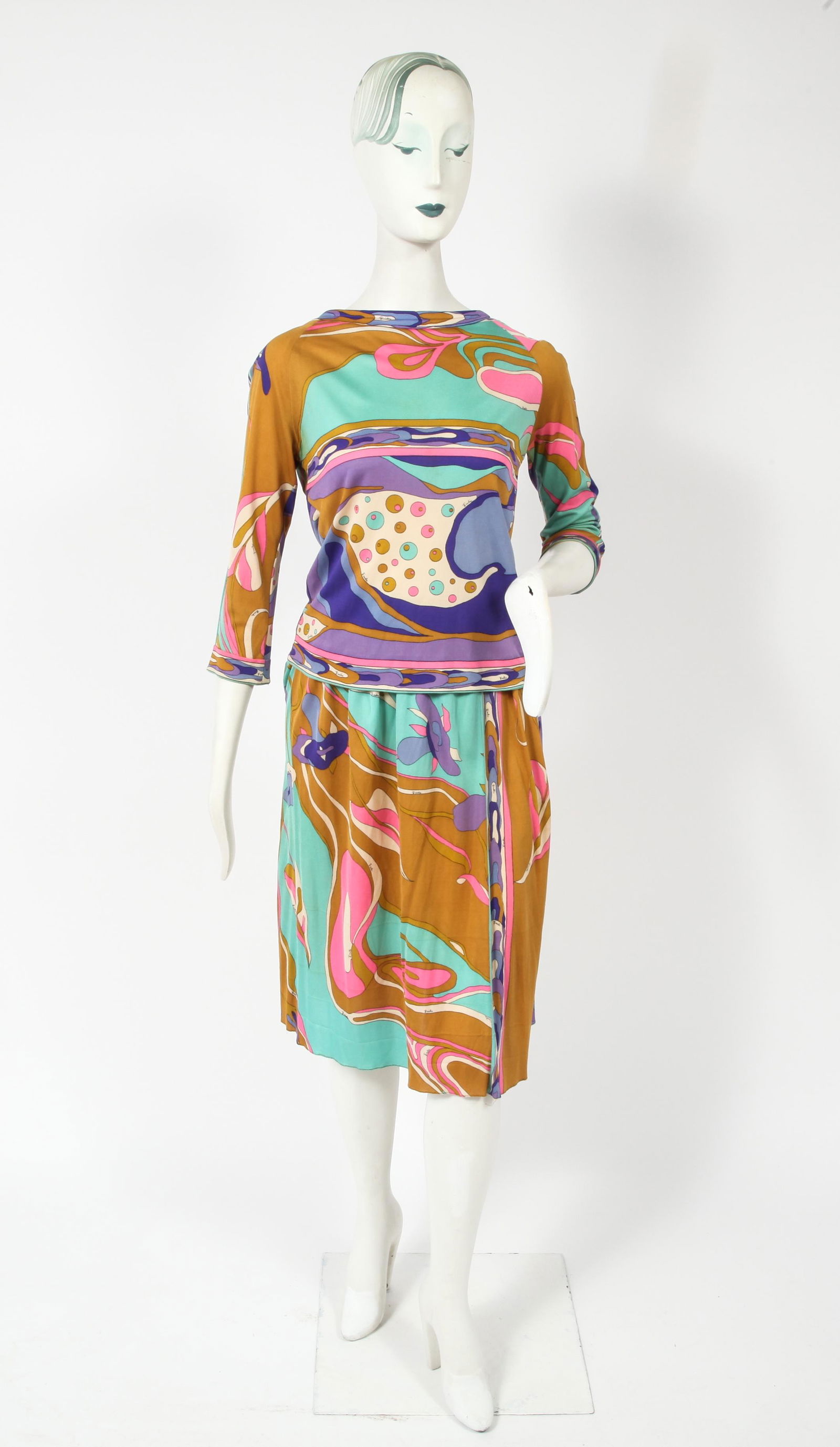 Emilio Pucci for Lord & Taylor Top & Skirt Set (1 of 5)