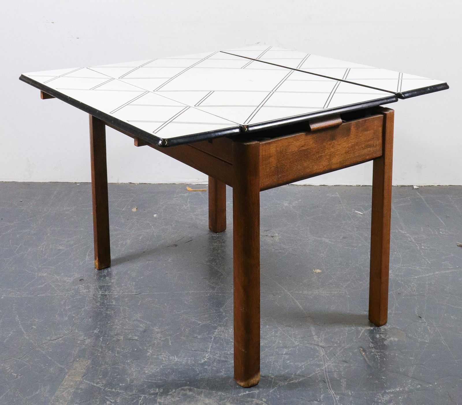 Enamel Top Kitchen Pantry Table (1 of 5)