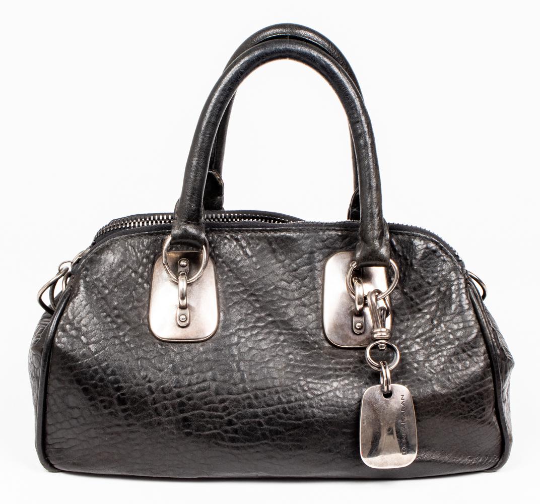 Donna Karan Black Leather Handbag (1 of 9)