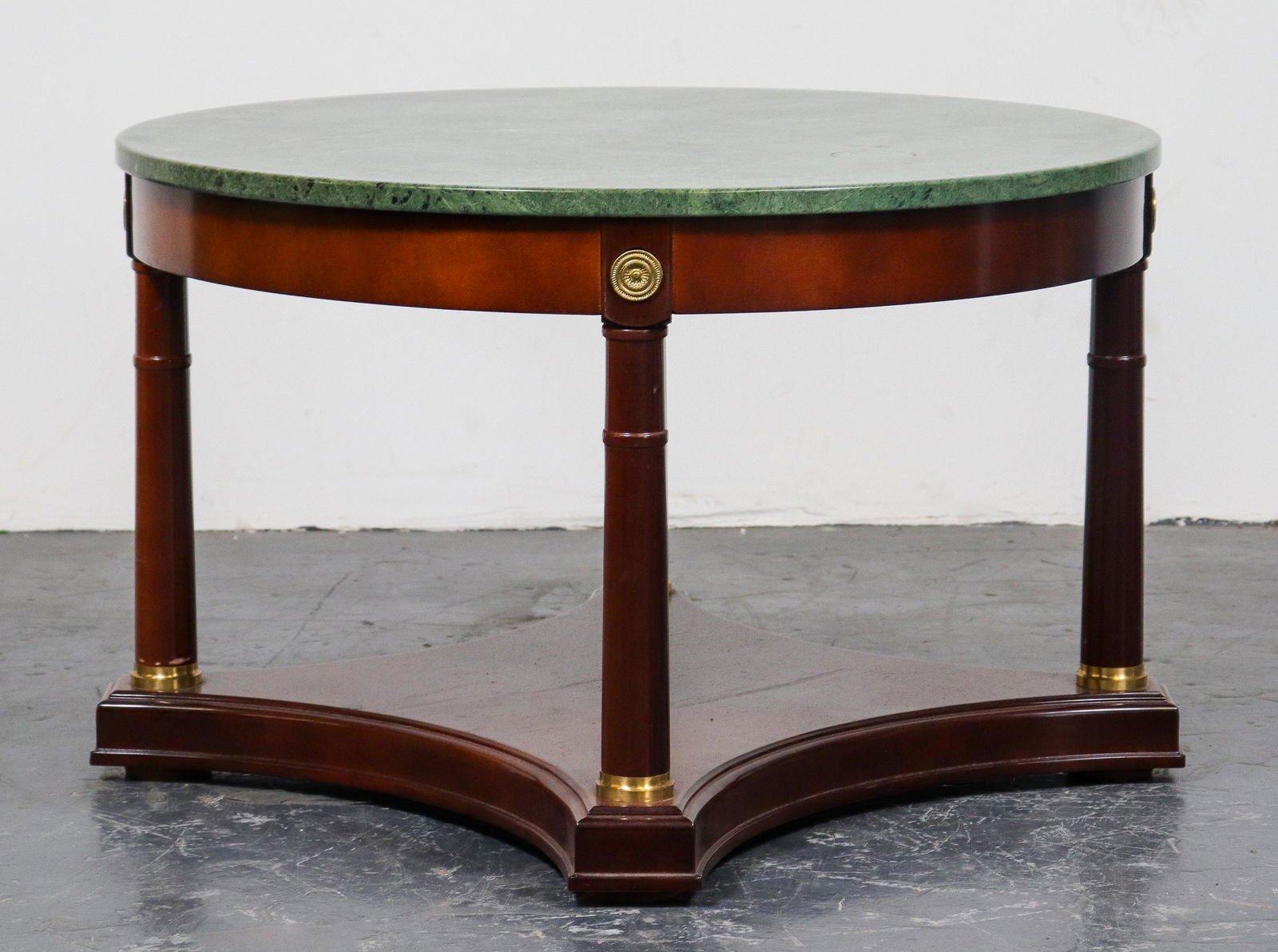 Empire Manner Green Marble Top Low Table (1 of 6)