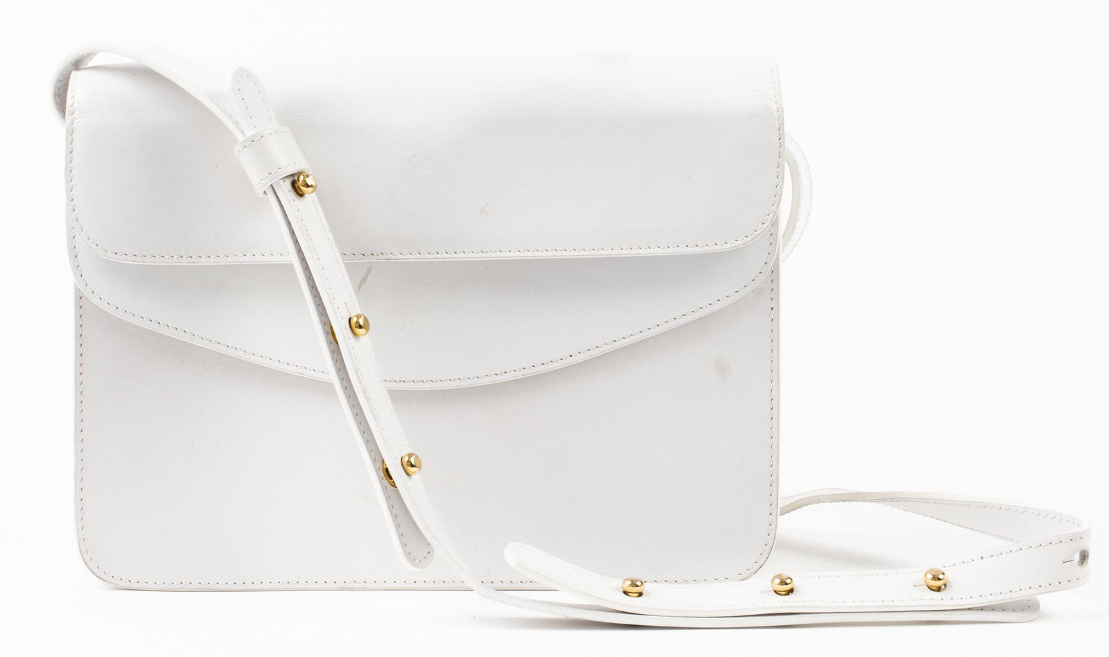 Illesteva White Leather Flamingo Hangbag (1 of 5)