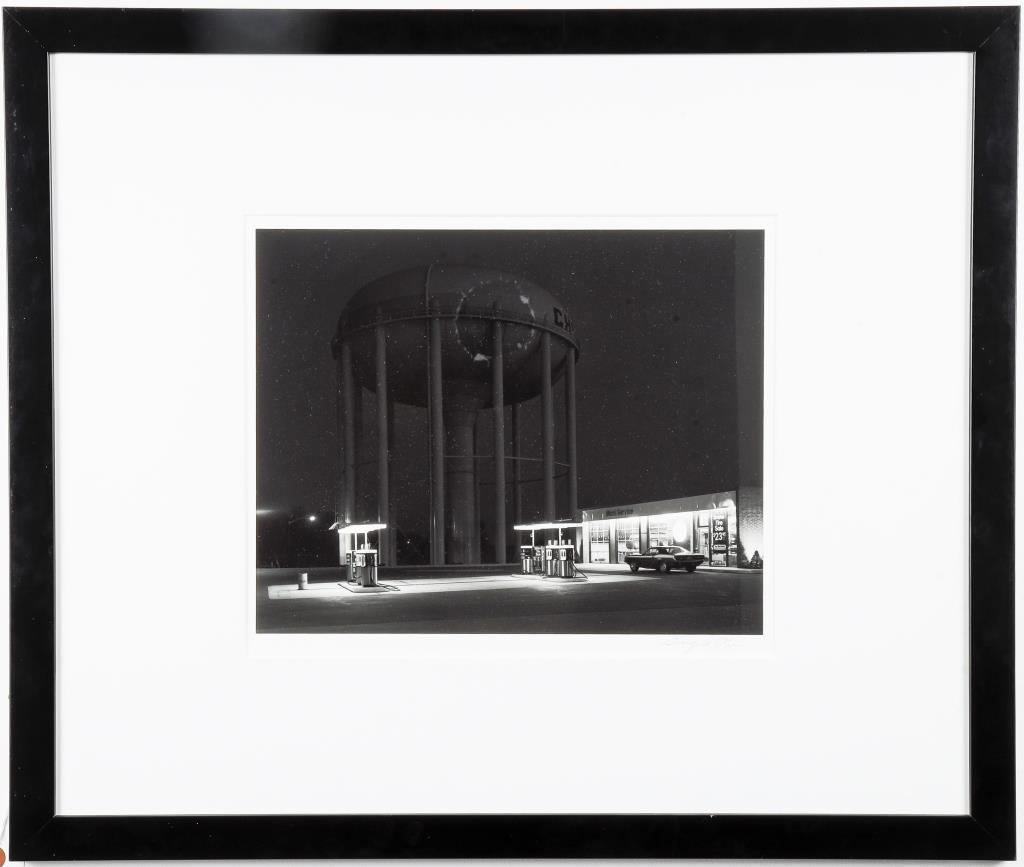 George Tice "Petit's Mobil Station" Gelatin Silver (1 of 10)