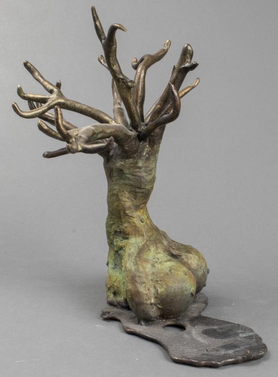 "Tree of Life" Modern Bronze Sculpture (1 of 7)
