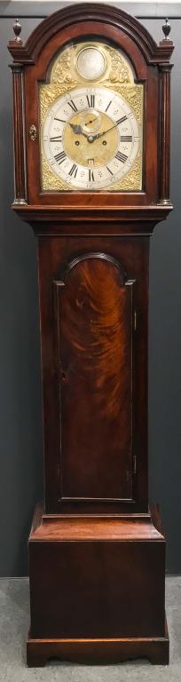 Ben Owen English Mahogany Tall Case Clock (1 of 13)