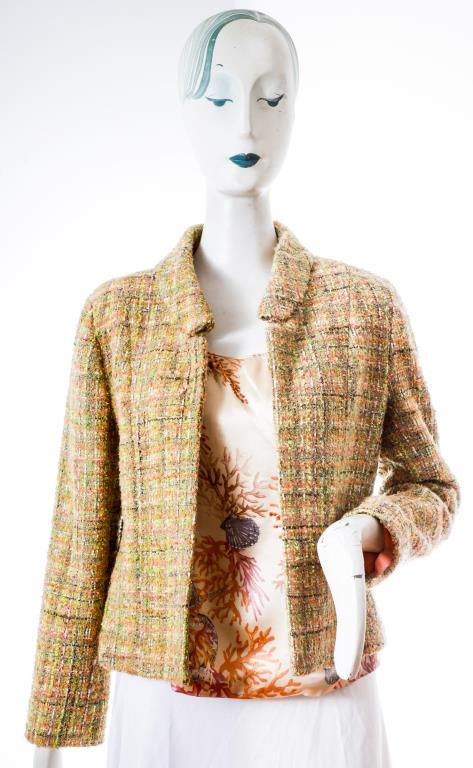 Cynthia Rose Multicolor Tweed Jacket And Top (1 of 12)