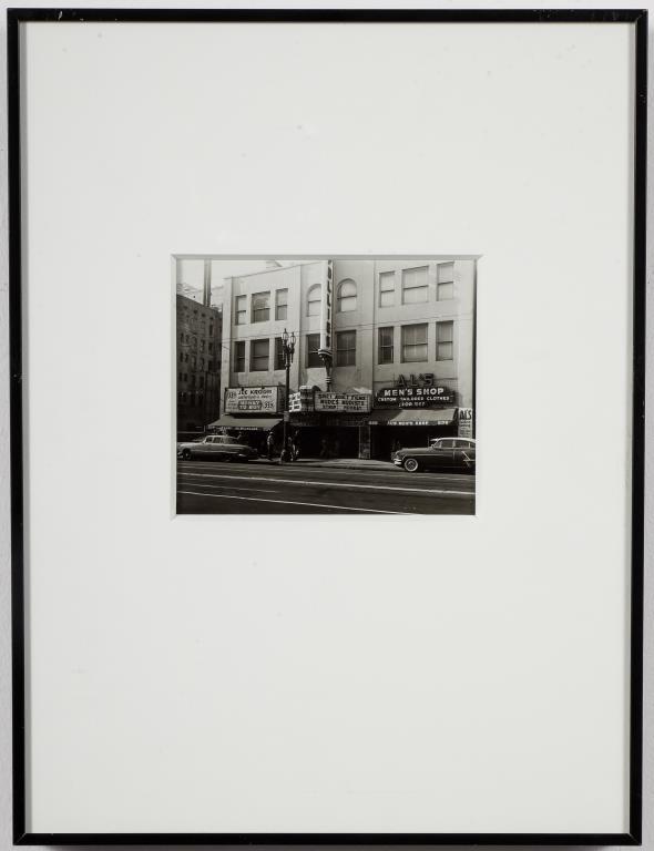 "Downtown Los Angeles" Gelatin Silver c. 1950 (1 of 5)