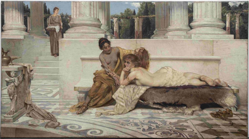 Cesar Philipp "Idle Moments" Oil on Canvas (1 of 20)