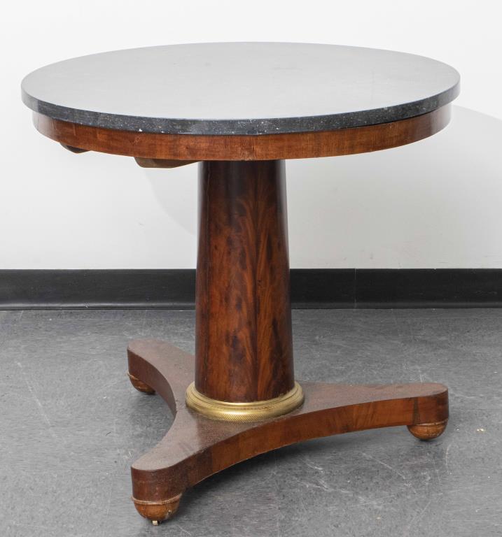 Louis Philippe Marble Top Center Table (1 of 8)