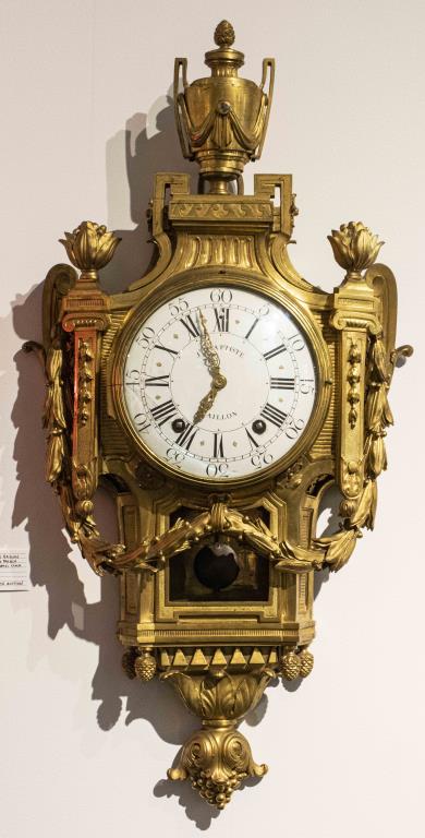 Jean Baptiste Baillon Gilt Bronze Cartel Clock (1 of 18)