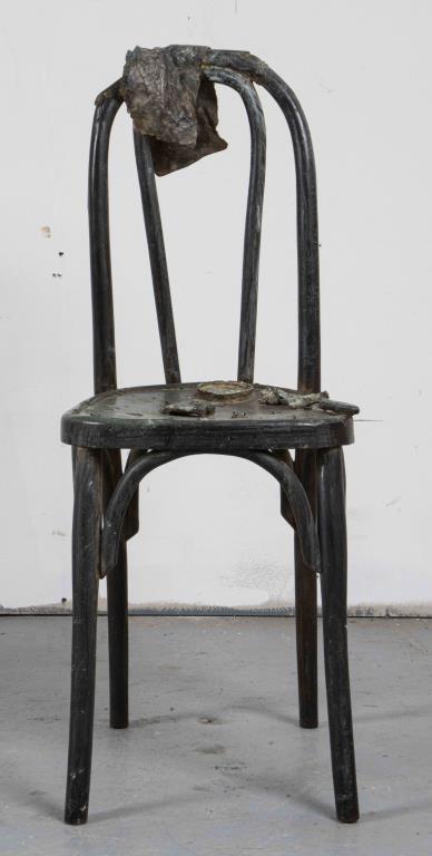 Yuri Kuper Bronze Sculpture Of An Artist's Chair (1 of 11)
