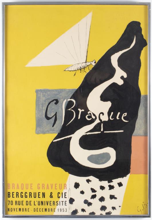 Georges Braque Exhibition Poster, 1953 (1 of 11)