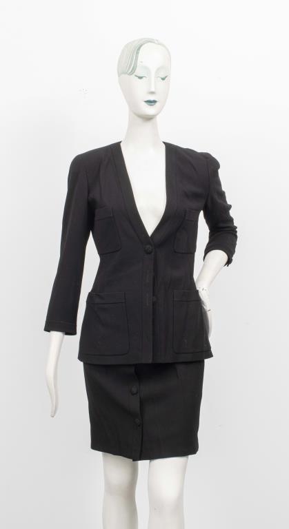 Chanel Boutique Black Skirt Suit (1 of 11)