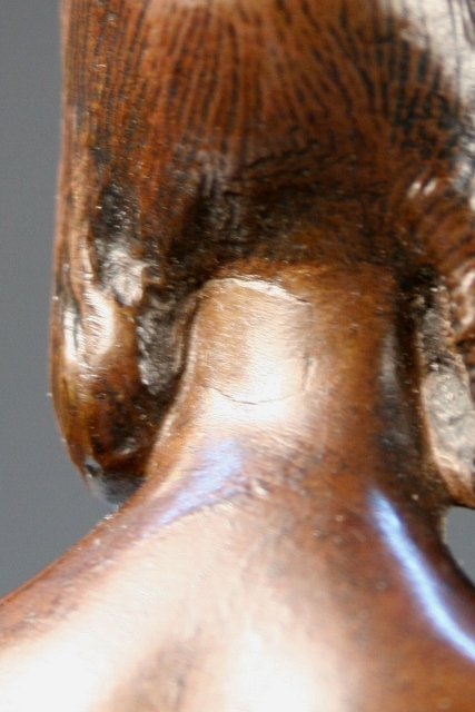 Bronze Nude Sculpture by S. Moselsio 20th C. - 6