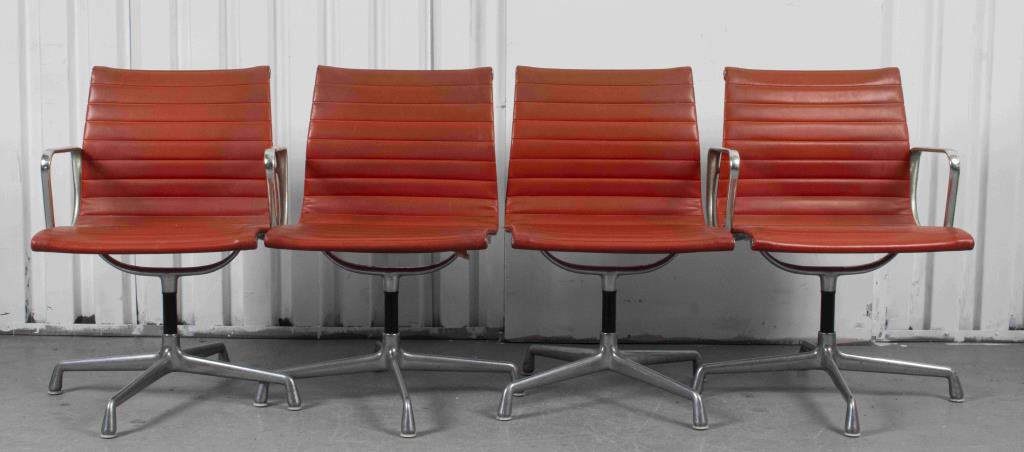 Eames Herman Miller Aluminum Group Chairs, 4 (1 of 8)