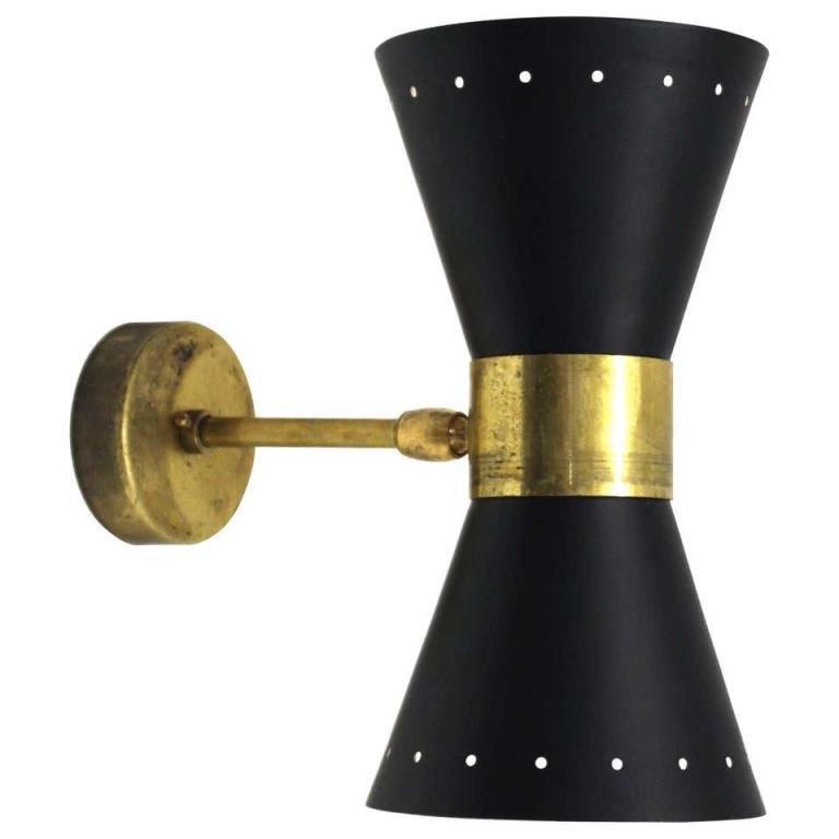 Italian Stilnovo Style Wall Sconce (1 of 5)