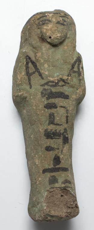 Ancient Egyptian Shabti Funerary Faience Figure (1 of 5)
