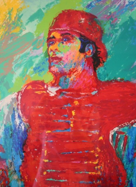 Johnny Bench Serigraph Signed by LeRoy Nieman - 2