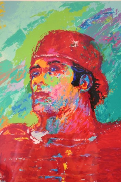 Johnny Bench Serigraph Signed by LeRoy Nieman - 3
