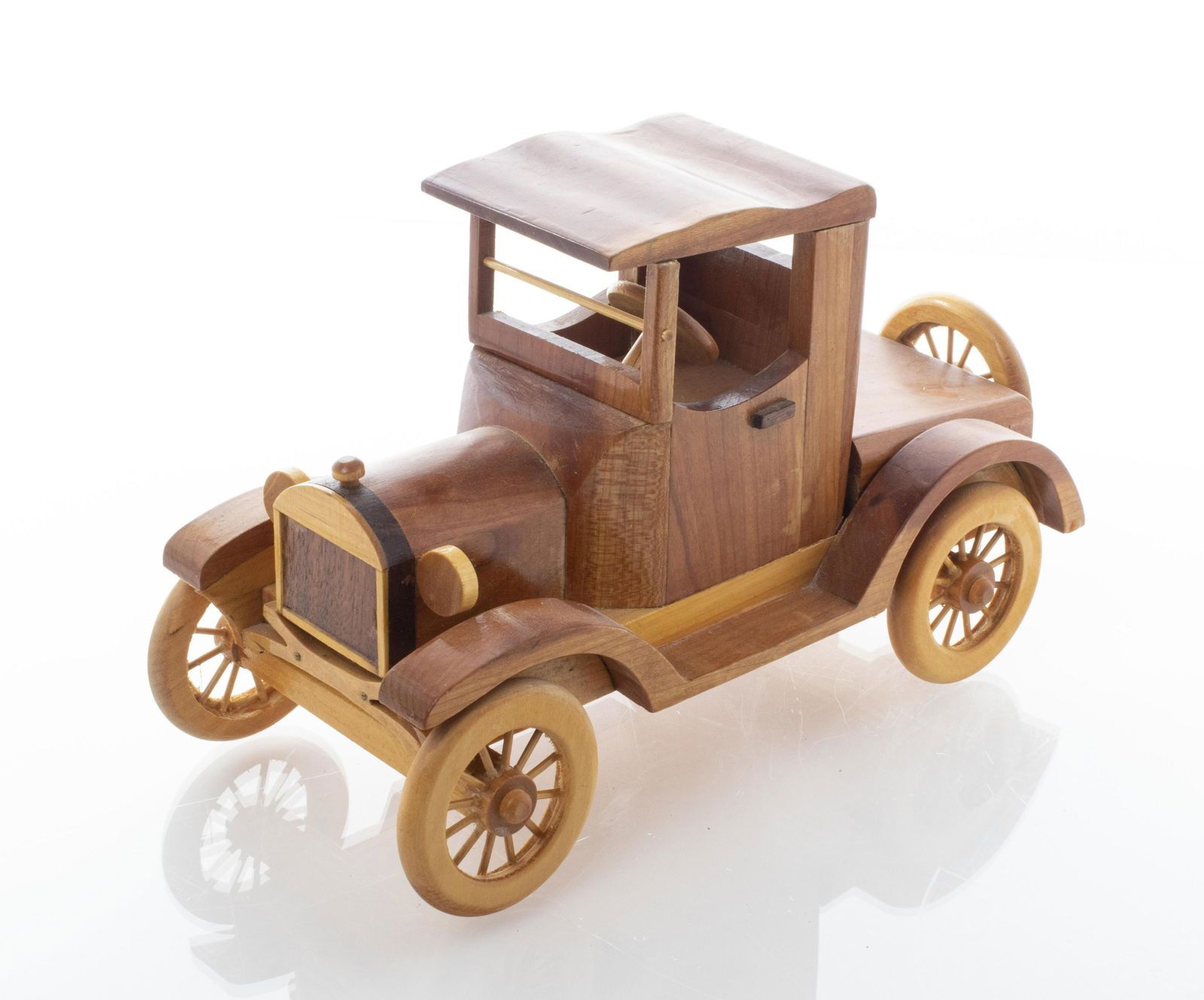 Handcrafted Wooden Vintage Toy / Model Car (1 of 9)