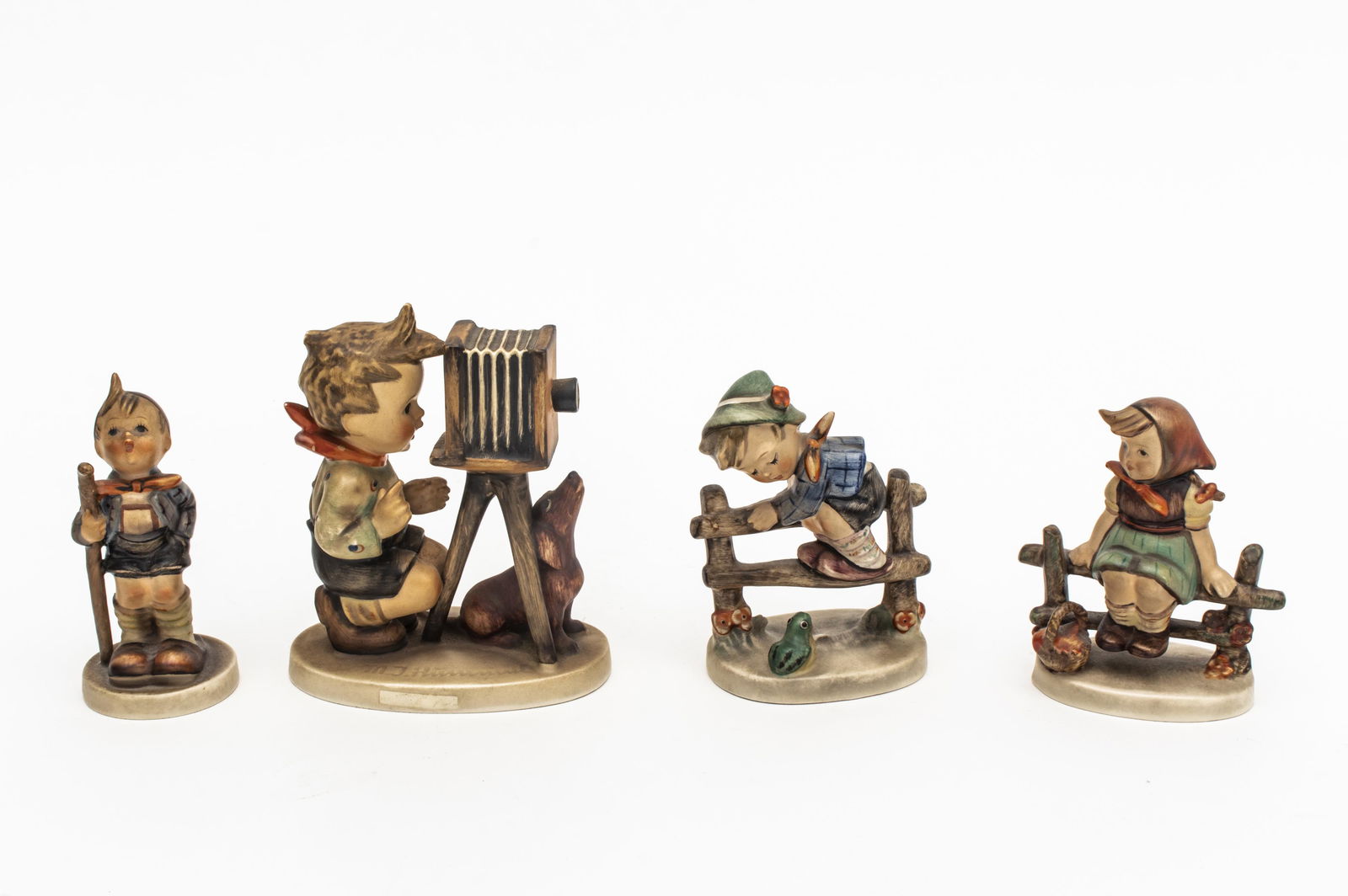 Goebel Porcelain Hummels Figurines, Vintage, 4 PCS (1 of 6)