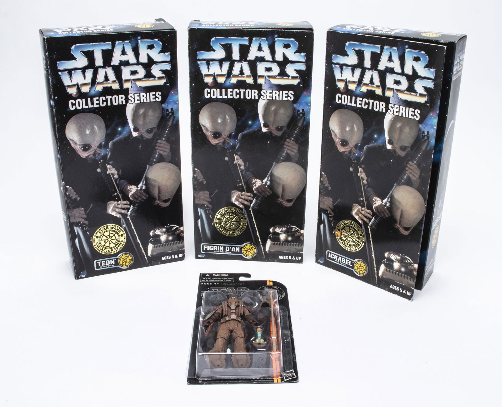 Star Wars Cantina Band & Merumeru Figures, 4 PCS. (1 of 5)