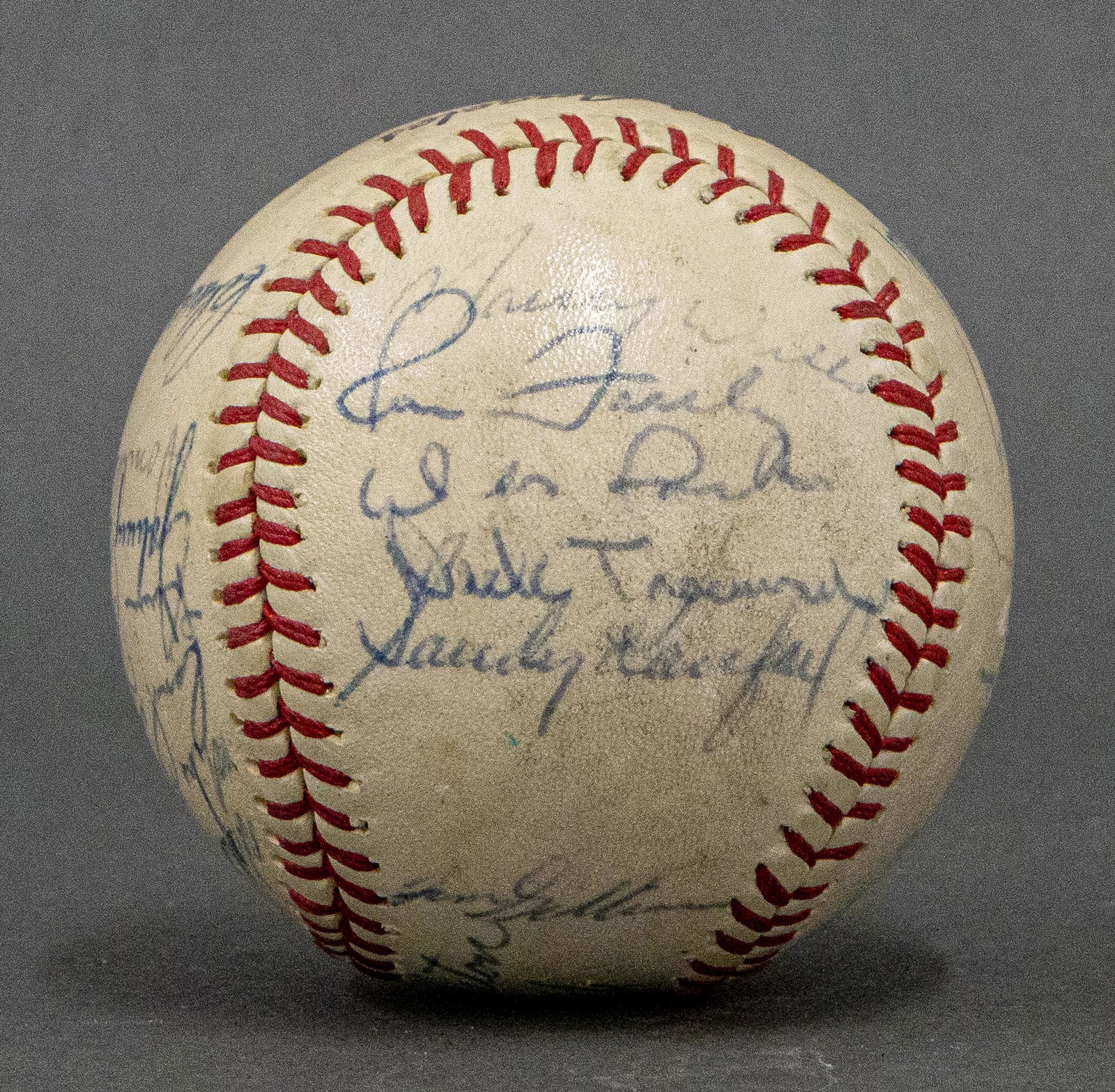 1965 LA Dodgers Team Signed Baseball (1 of 5)