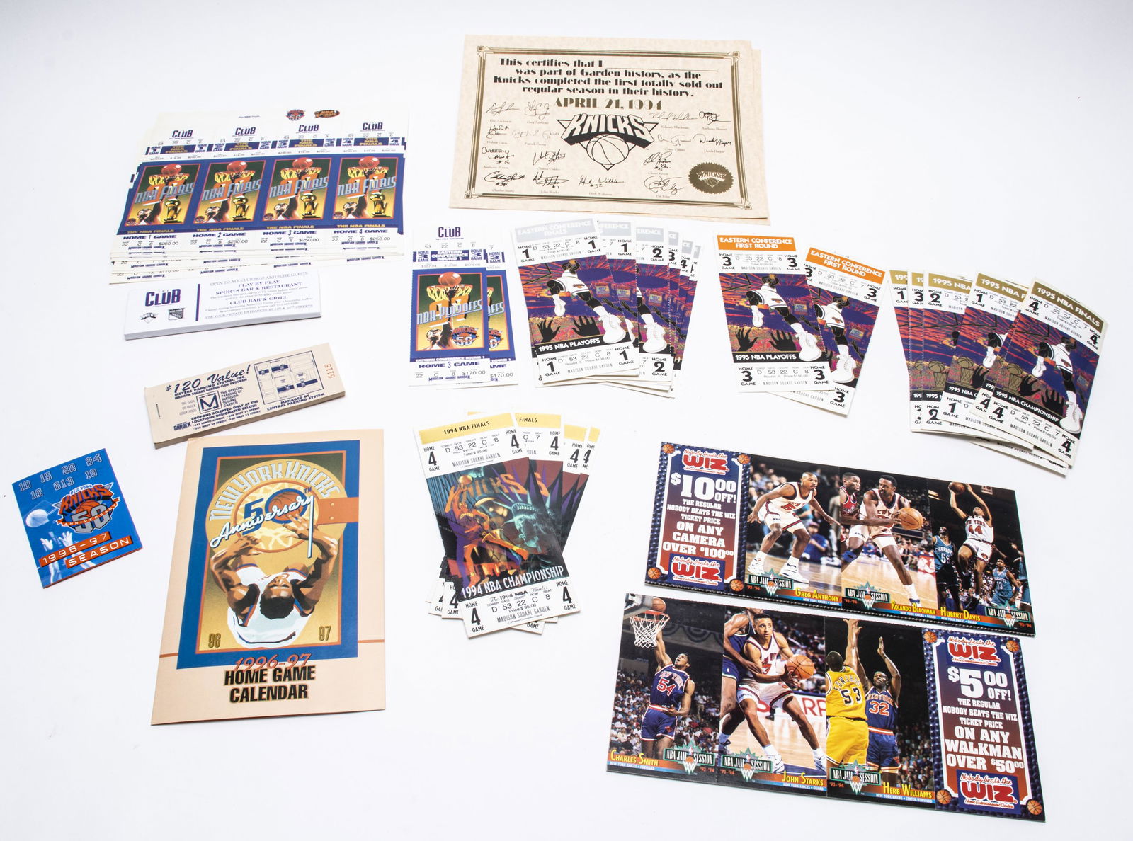 New York Knicks 1990s Memorabilia / Ephemera (1 of 8)