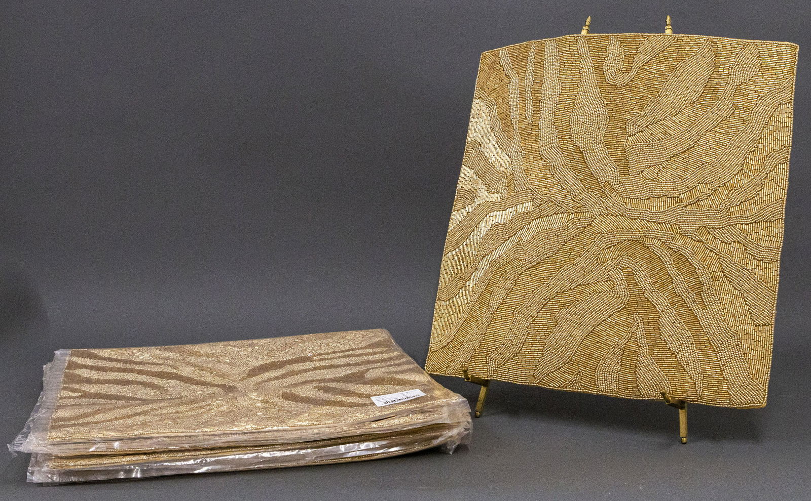 Kim Seybert Beaded Glass Placemats, 8 (1 of 5)