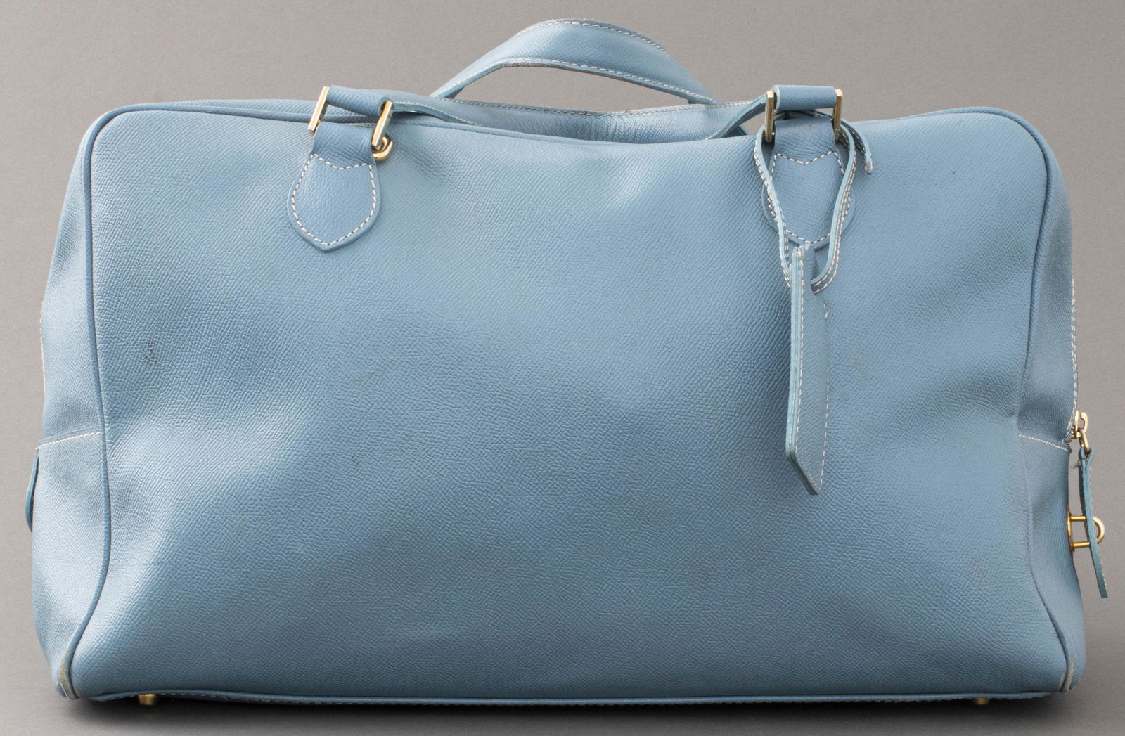 Barney New York Blue Leather Handbag (1 of 7)