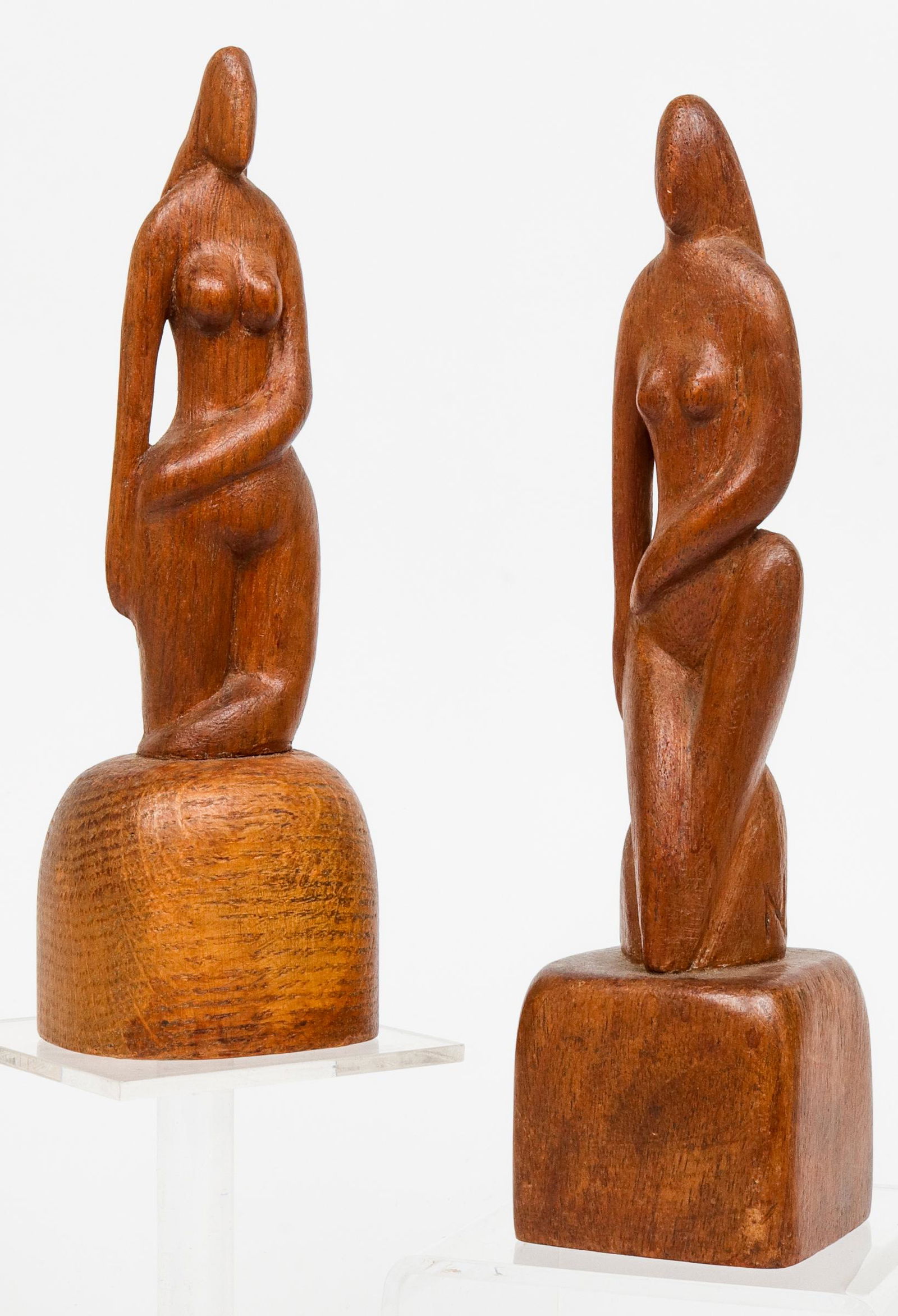 Nimo Mocharniuk Carved Wood Figural Sculptures, 2 (1 of 12)