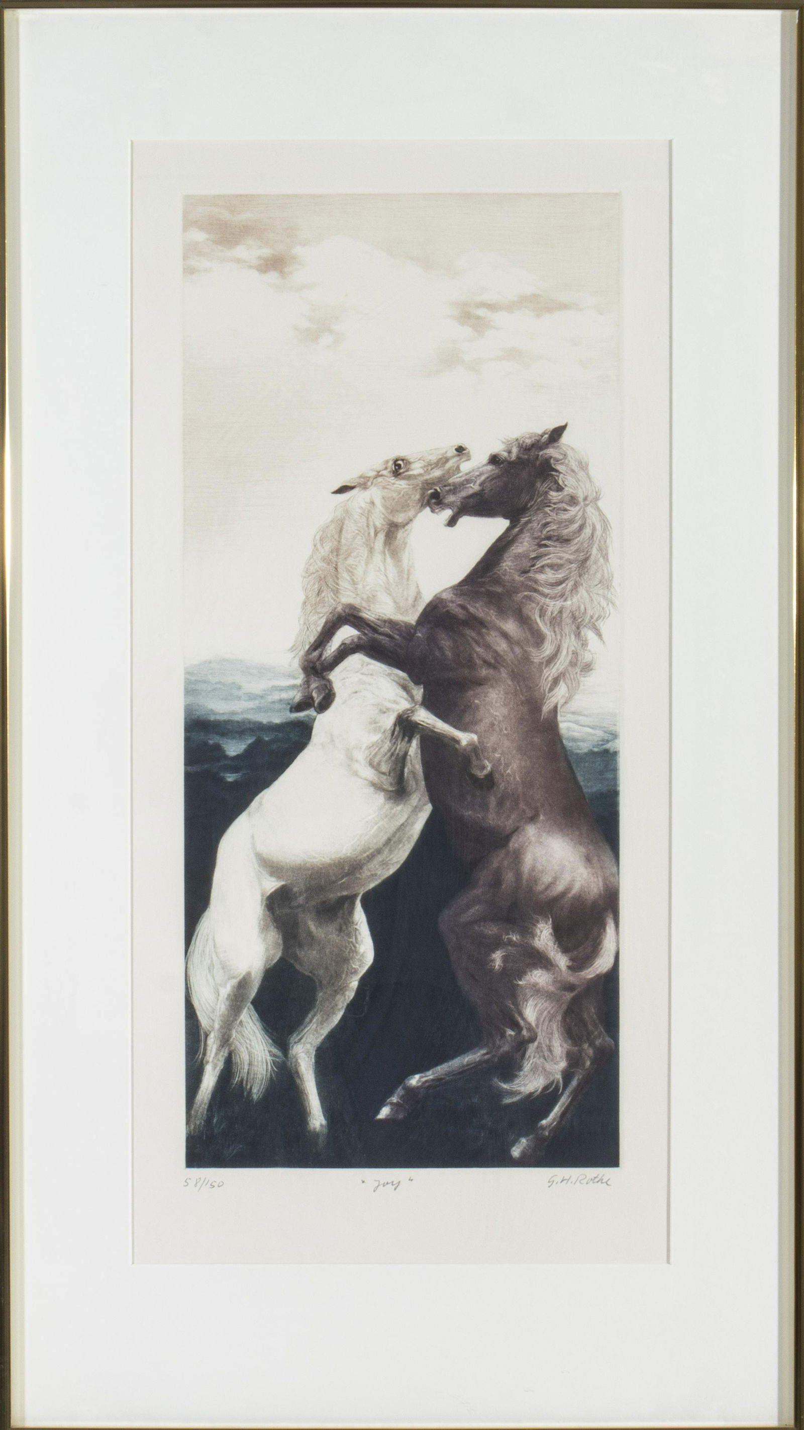 Gatja Helgart Rothe "Joy" Etching & Aquatint (1 of 5)