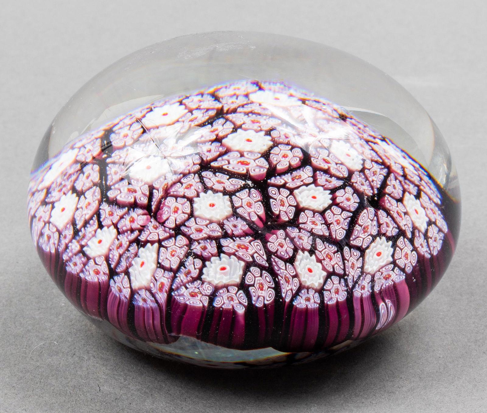 Venetian Murano Millefiori Art Glass Paperweight (1 of 4)