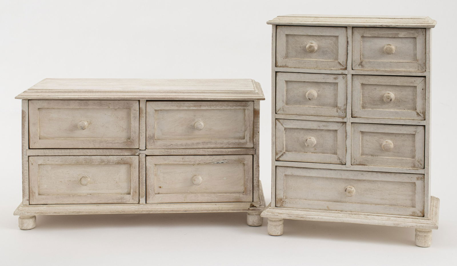 Shabby Chic Painted Wood Jewelry Cabinets, 2 (1 of 5)