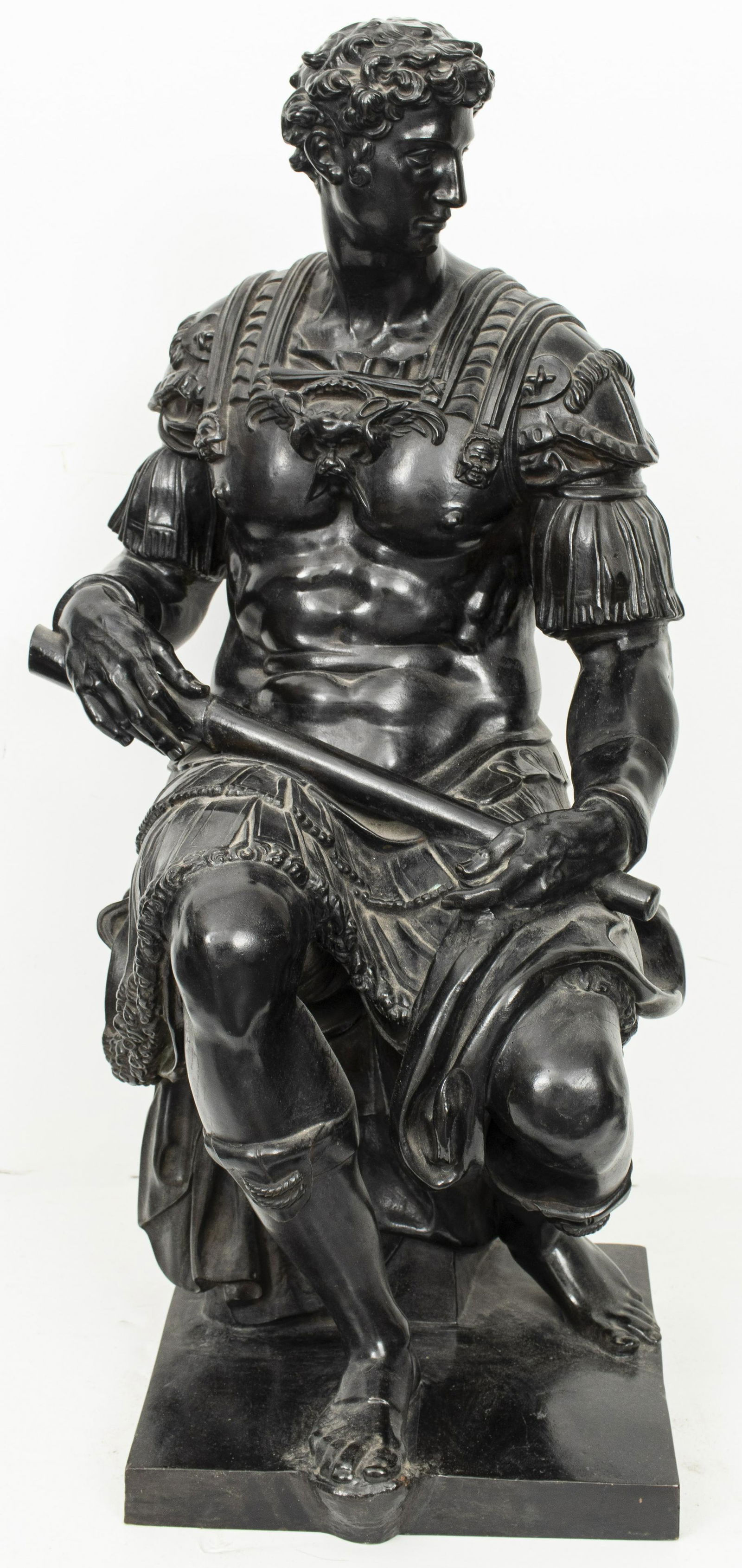 Grand Tour "Giuliano de Medici" Bronze Sculpture (1 of 7)