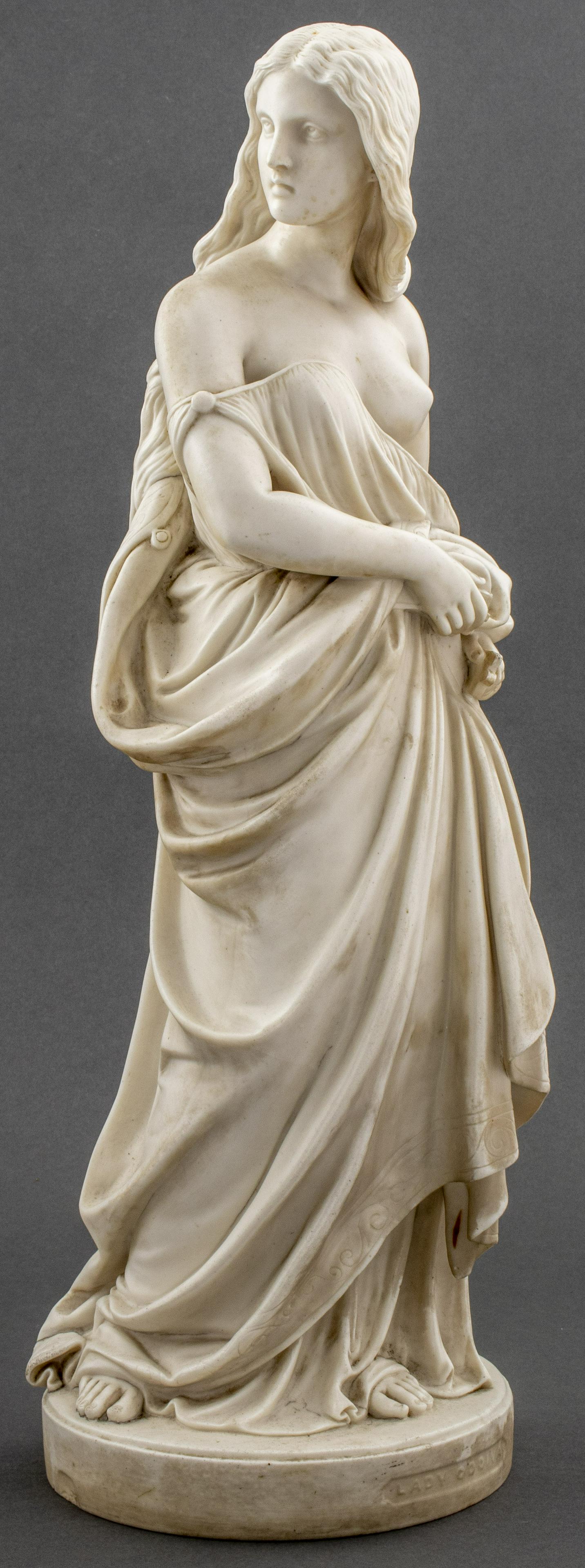 Copeland Parian Statue Of Lady Godiva (1 of 15)