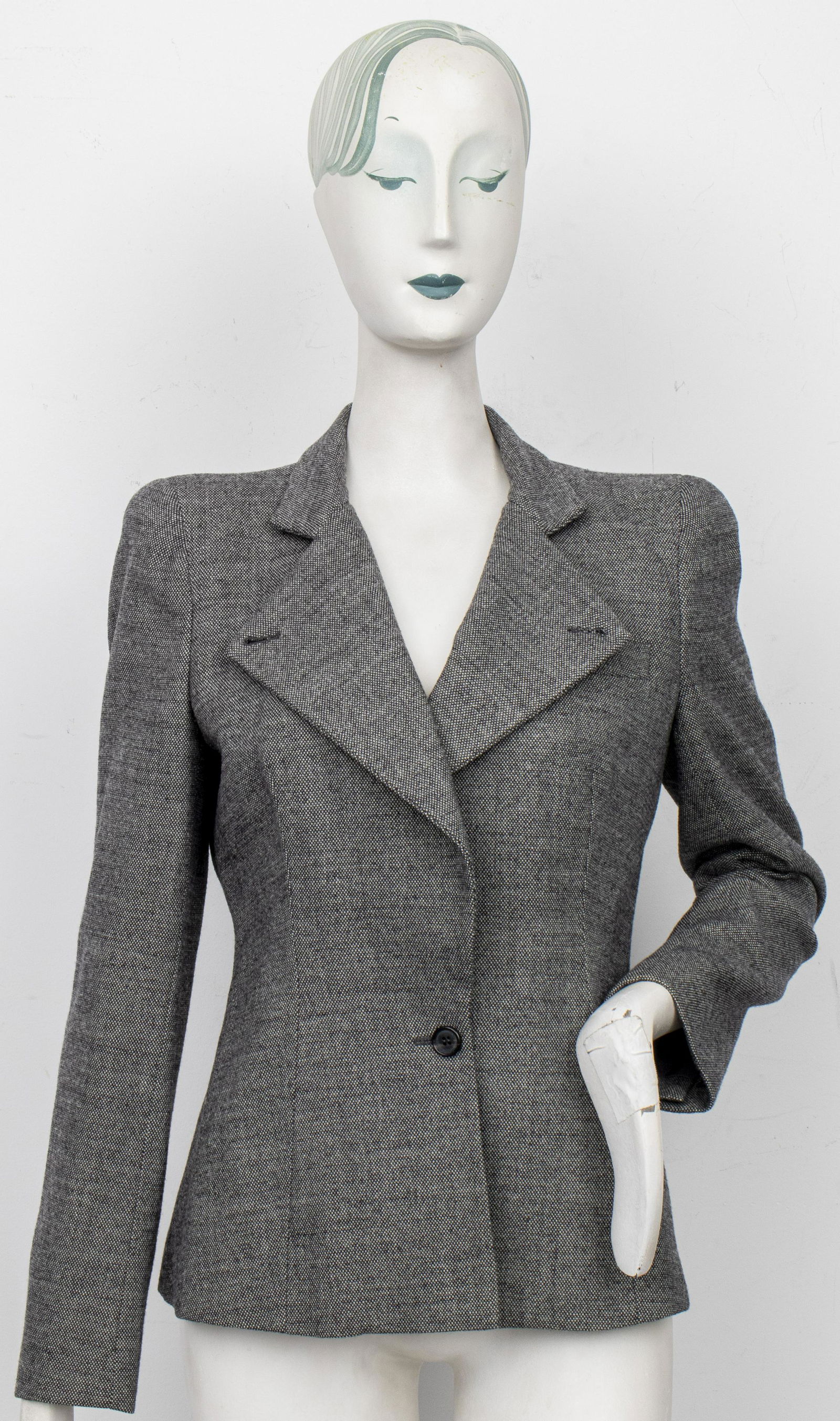 Alexander McQueen Women's Wool Blazer, Size 44 (1 of 9)