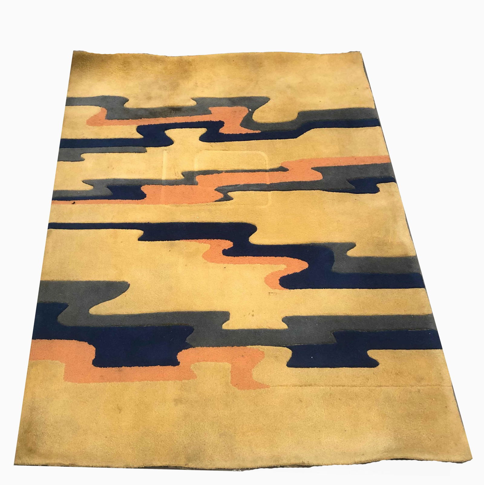 Galilee Israeli Art Deco Style Rug, 6' x 9' (1 of 6)