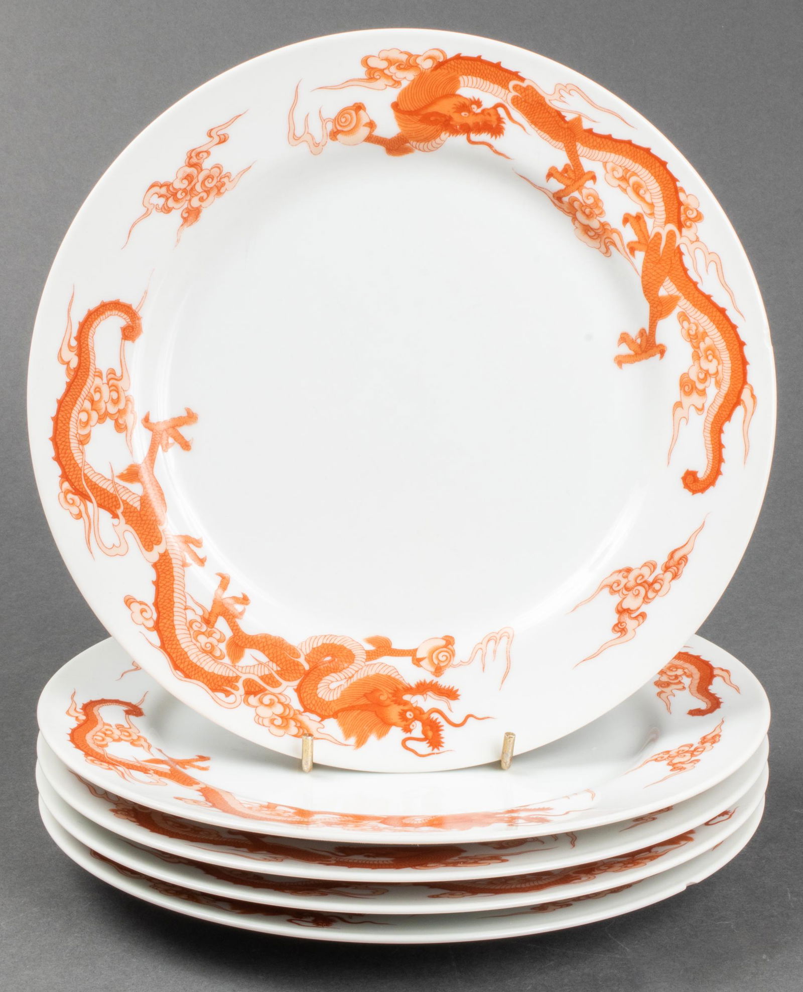 Fukagawa Tiffany & Co. Porcelain Dragon Plates, 5 (1 of 7)