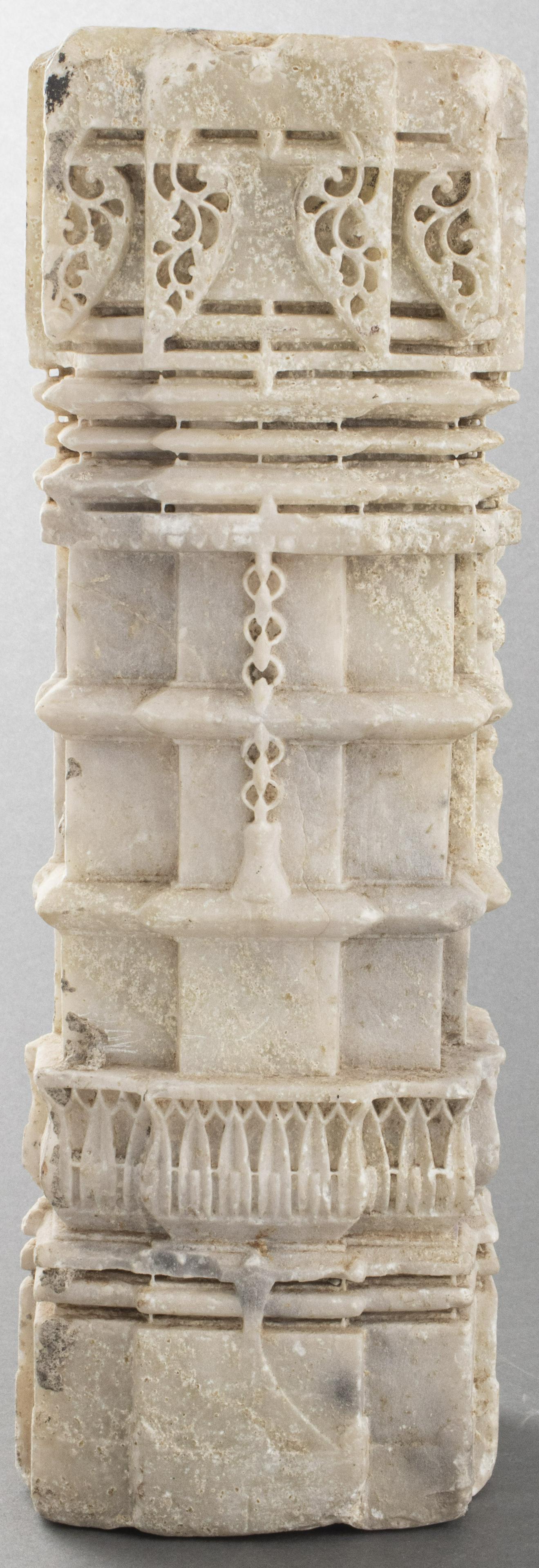 SouthEast Asian Carved Marble Pilaster Column (1 of 10)