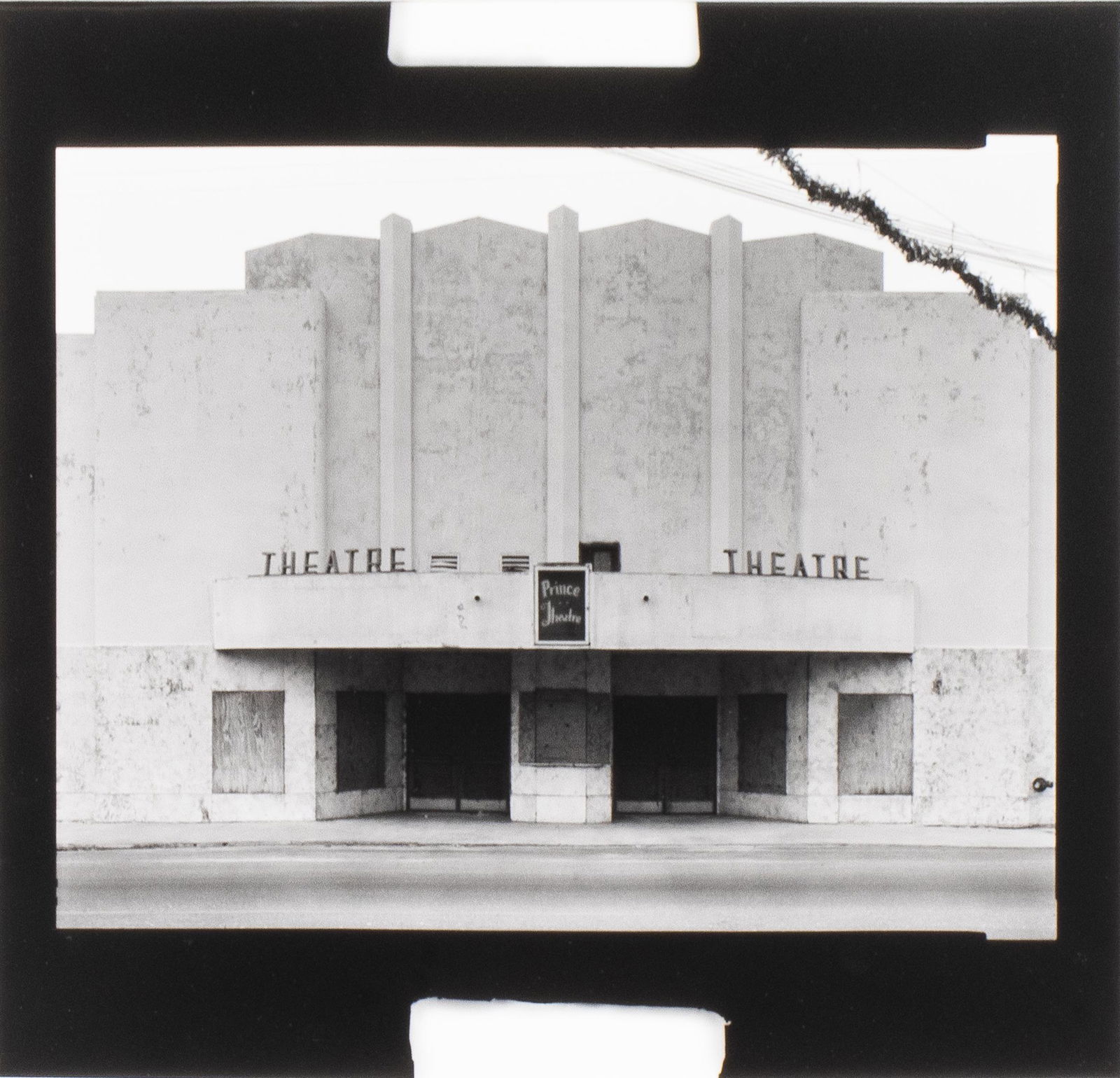 Jim Dow "Prince Theater, Florida, 1975" Photograph (1 of 4)