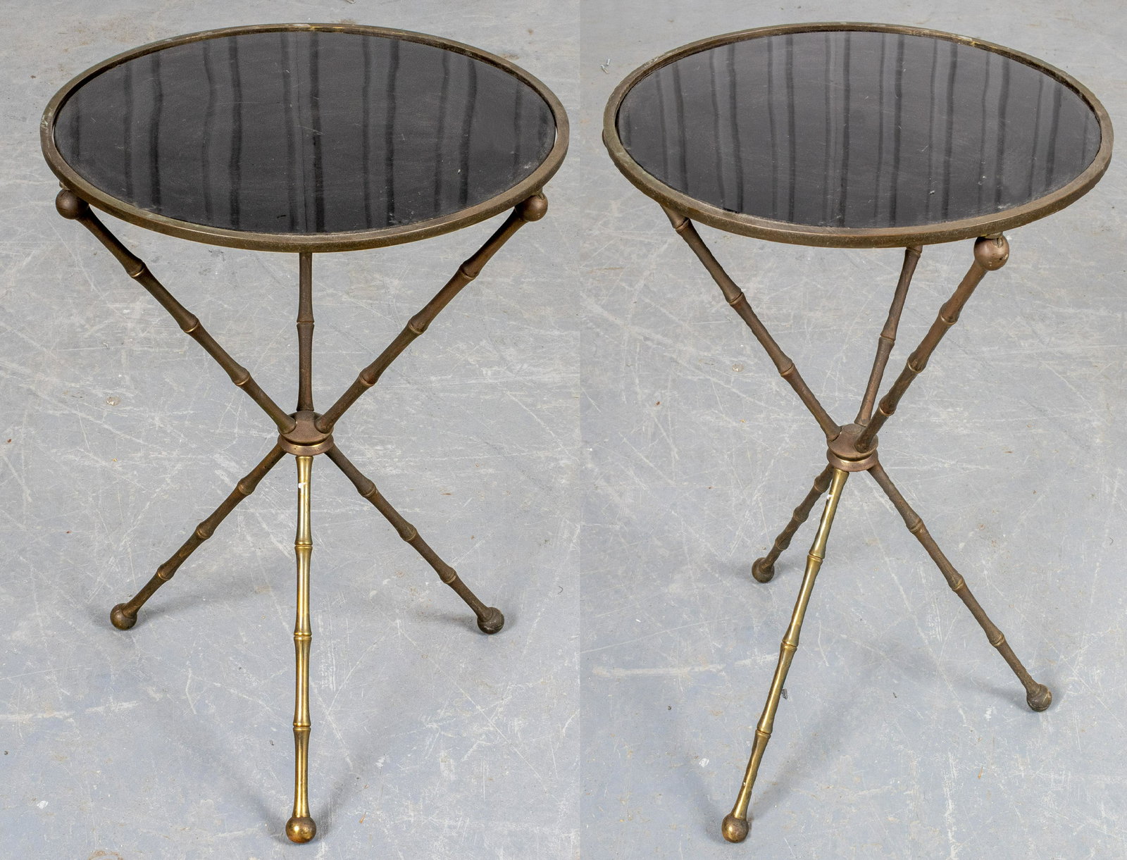 Maison Jansen Style Side Tables, Pair (1 of 6)
