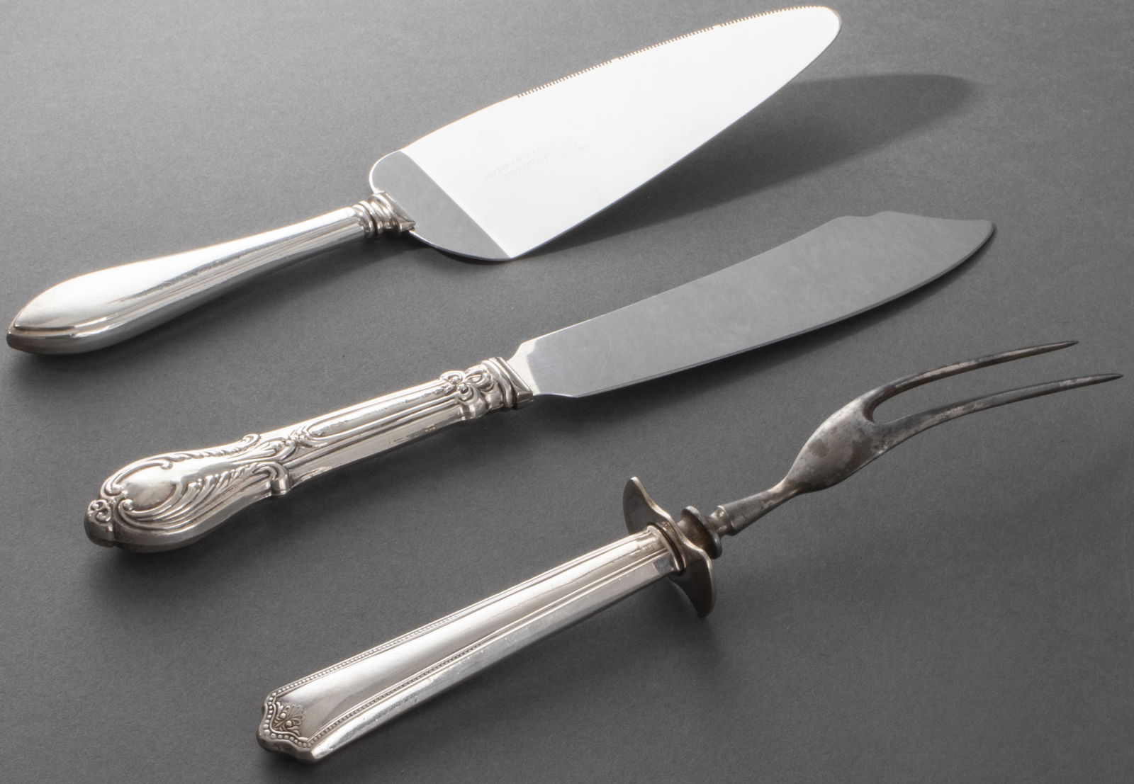 Sterling Silver Serving Pieces, Group of 3 (1 of 3)