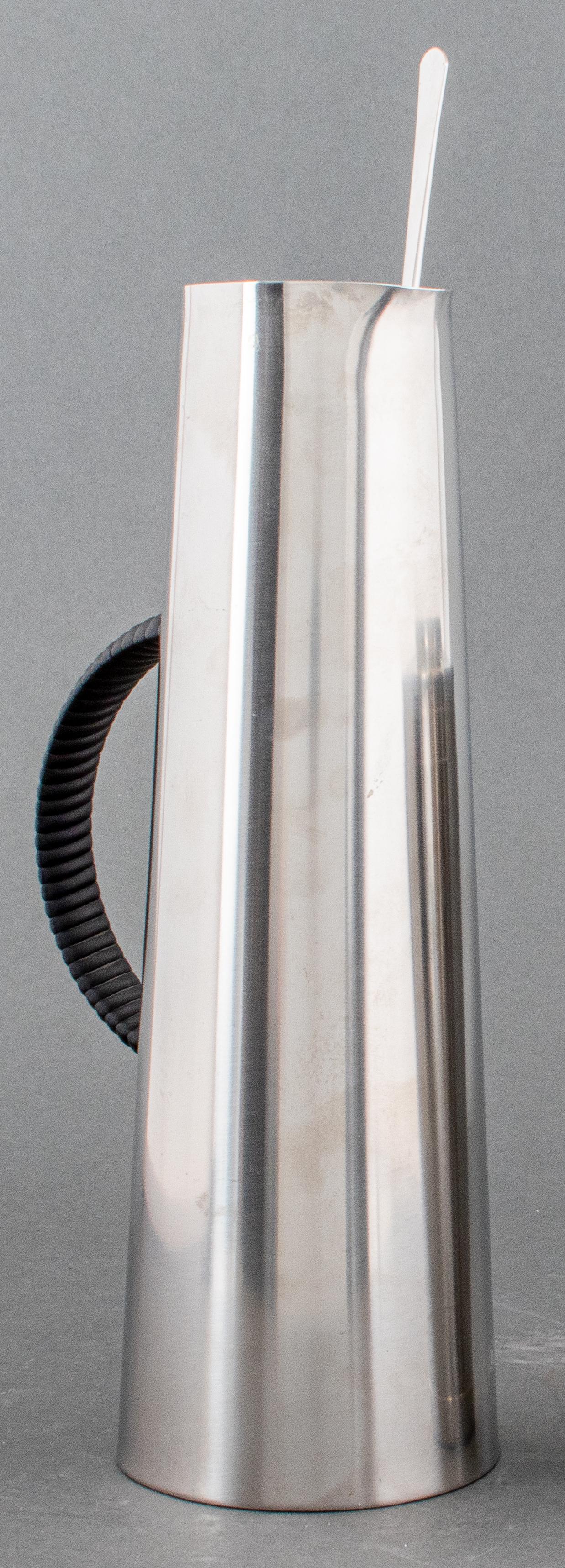 Mid Century Modern Stainless Steel Barware (1 of 5)