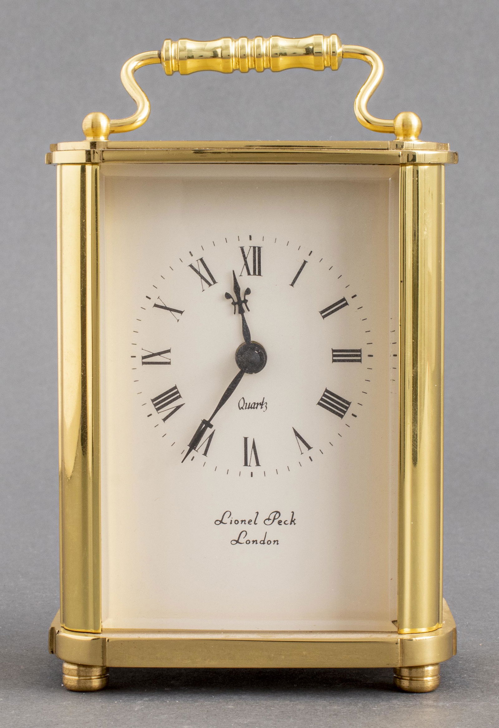 Lionel Peck English Brass Carriage Clock (1 of 5)