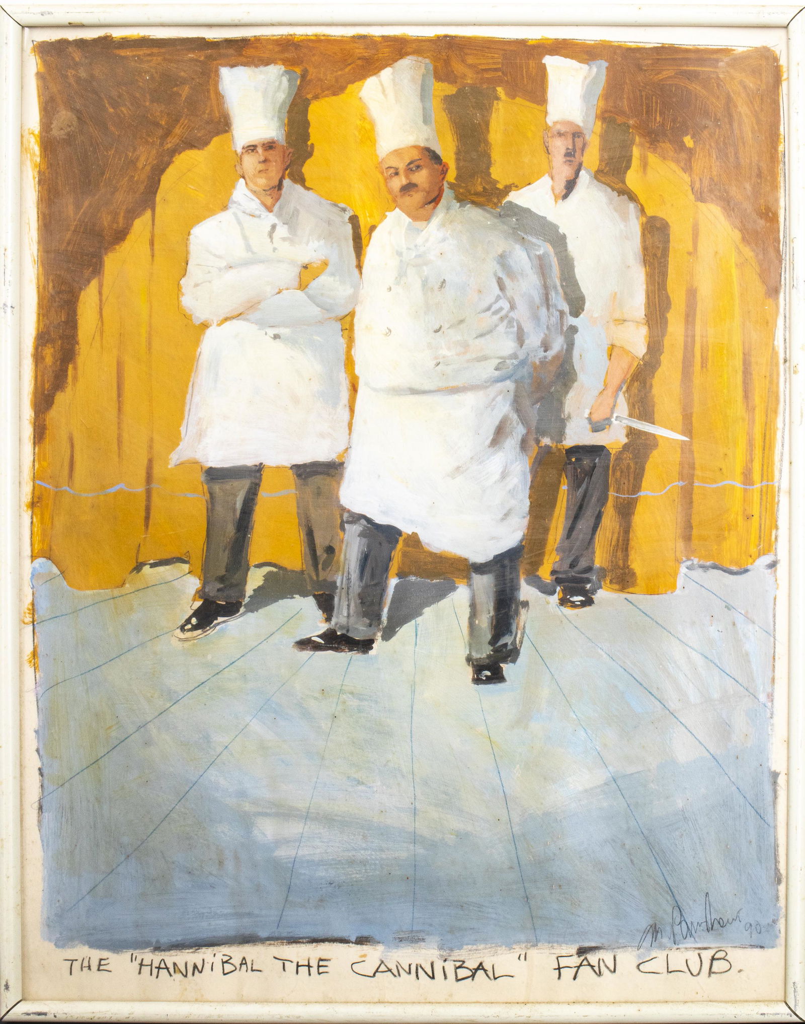 Michael Paraskevas Acrylic and Graphite on Paper (1 of 6)