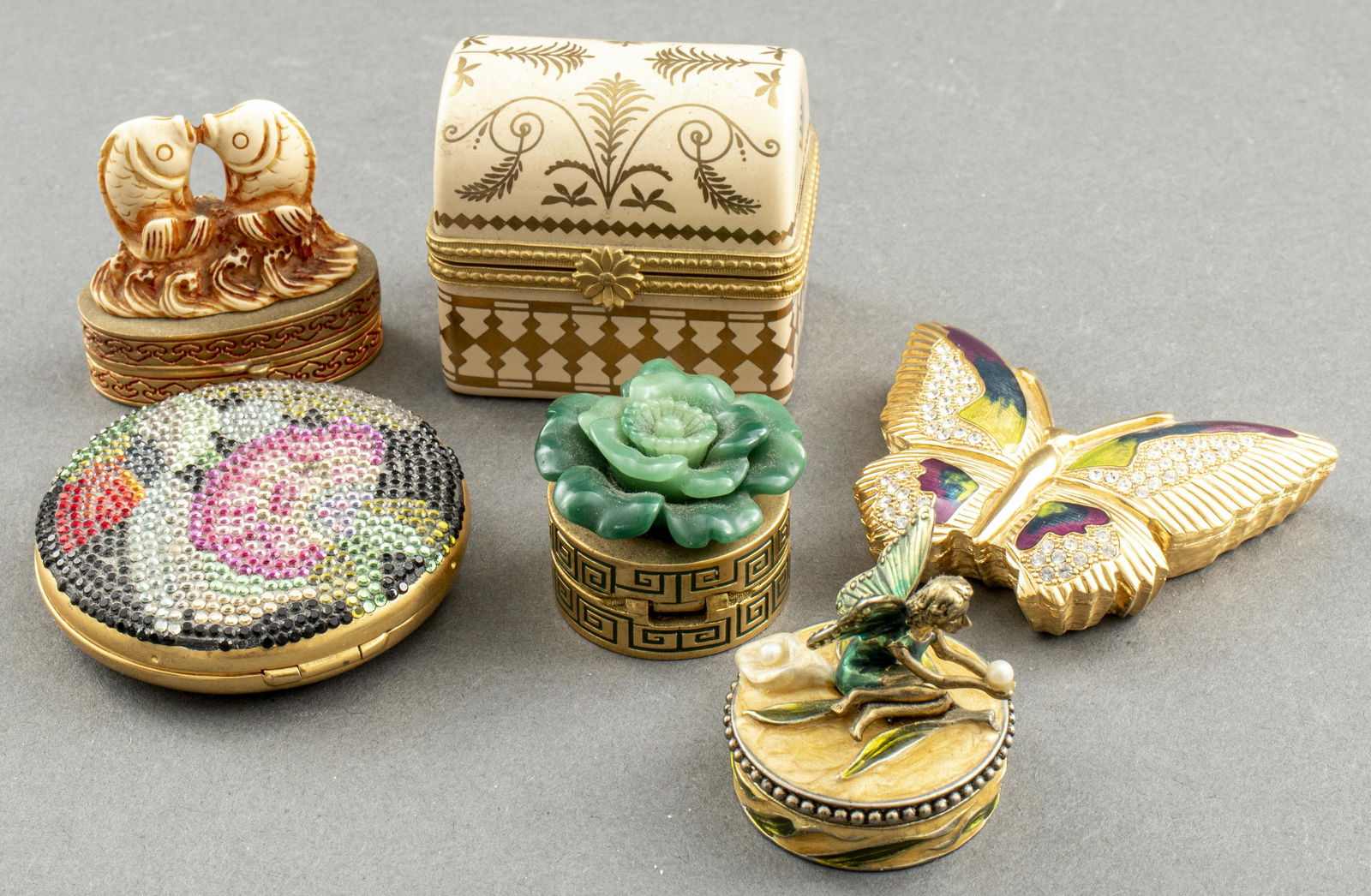 Estee Lauder, Judith Leiber & More Trinket Boxes,6 (1 of 5)