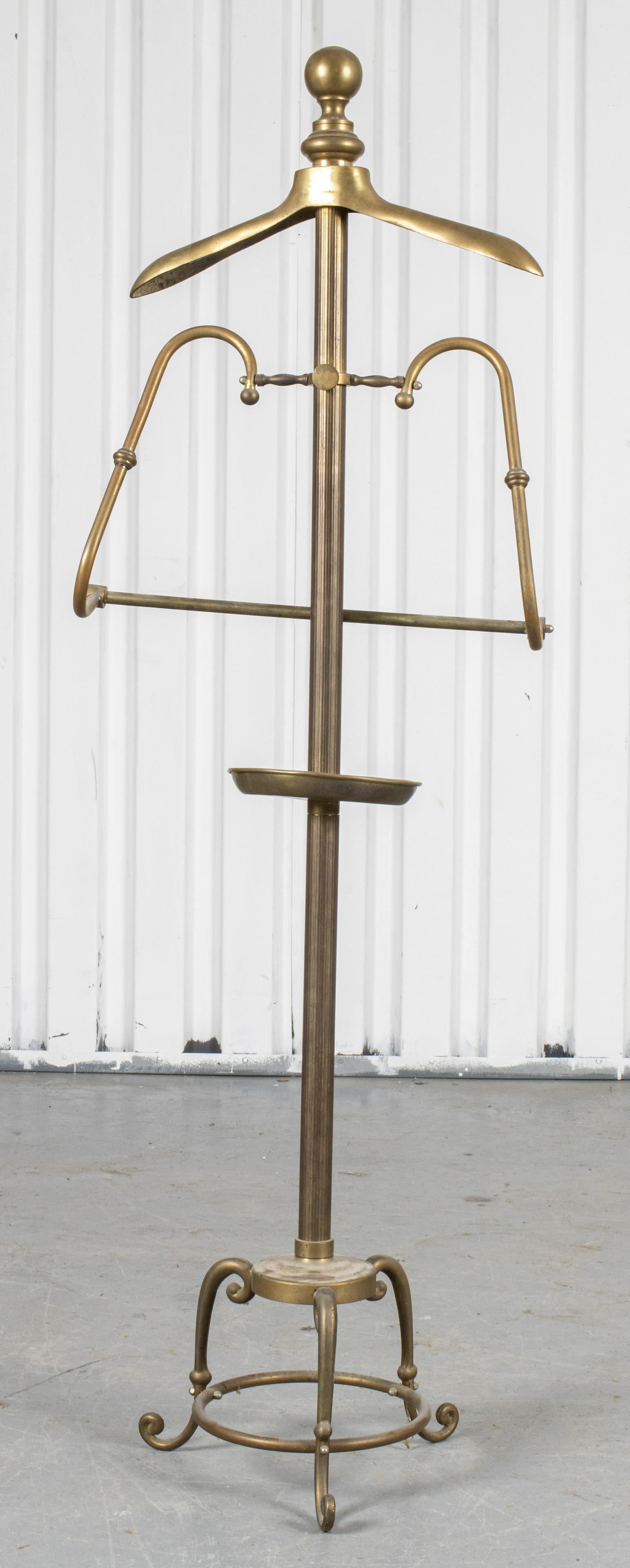 English Brass Valet Dressing Stand (1 of 4)